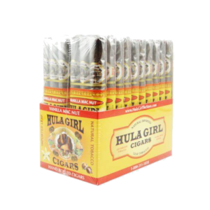 HULA GIRL VANILLA MAC NUT CIGAR 14-8PK TIN