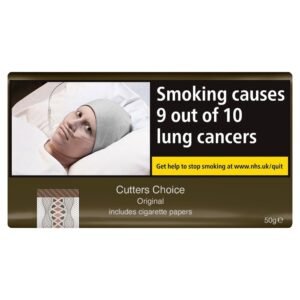 Cutter’s Choice Original Hand Rolling Tobacco – 50g Pouch